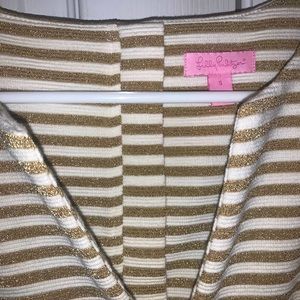 Gold Lilly Pulitzer Dress